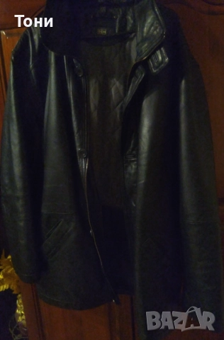 TCM Ново Мъжко Яке Изцяло от Естествена Кожа L