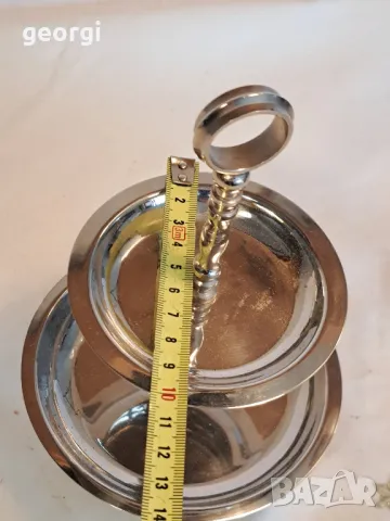 двуетажно иноксово плато  25/2, снимка 8 - Аксесоари за кухня - 50035239