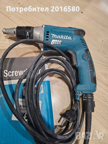Винтовер за гипсокартон Makita FS6000R, снимка 2 - Винтоверти - 52943376