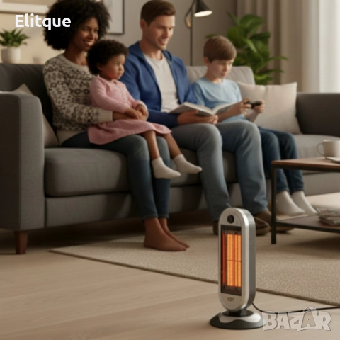 Plein Air Carbon Tower (CAN-900) – Инфрачервен нагревател с автоматично завъртане и защита против пр, снимка 2 - Друга електроника - 52888936