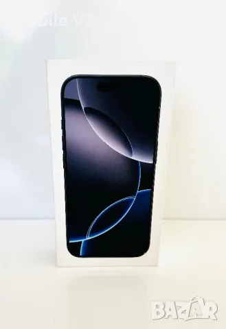 НОВ! iPhone 16 Pro 128GB Black Titanium ГАРАНЦИЯ!, снимка 2 - Apple iPhone - 47760374