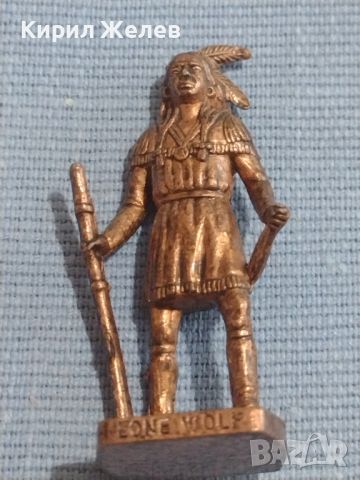 Метална фигура играчка KINDER SURPRISE MADE IN ITALY индианец войн перфектна за КОЛЕКЦИОНЕРИ 22959, снимка 5 - Колекции - 45448696
