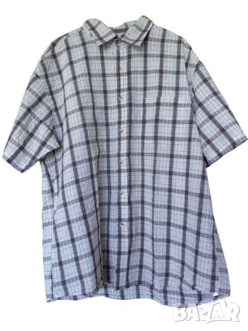 Мъжка карирана риза NKD, 65% памук, 35% полиестер, 80х69 см, XXL, снимка 1 - Ризи - 45507810