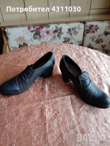Дамски обувки от естествена кожа 40 номер, снимка 5 - Дамски ежедневни обувки - 53412262