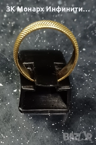 Златен пръстен/585/, снимка 4 - Пръстени - 52656868