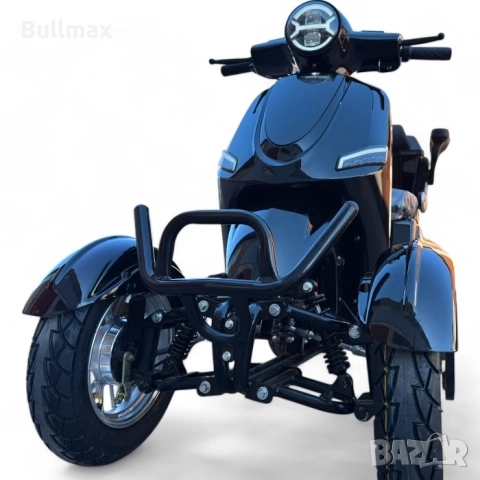  Електрическа Четириколка FM4 B4 1500W, 60V, Моторна Спирачка, Червена Перла, снимка 7 - Инвалидни скутери - 52570127