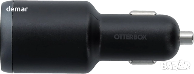 OtterBox Зарядно за кола с два USB-C порта 100W, черно, снимка 2 - Друга електроника - 51454421