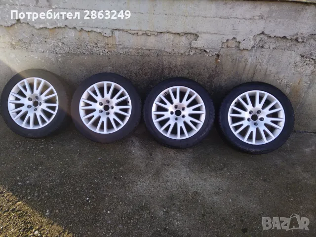 Гуми с джанти VW AUDI 5х112 R17, снимка 5 - Гуми и джанти - 48412889