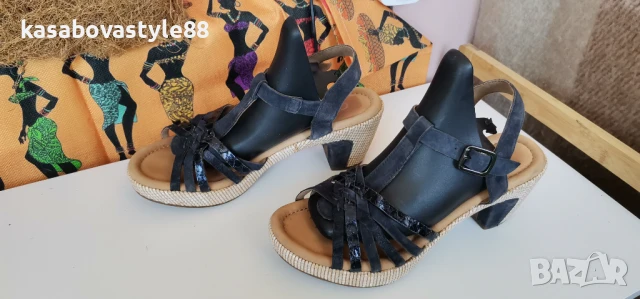 Сандали Gabor 40.5н.Естесвена кожа , снимка 4 - Сандали - 51093612