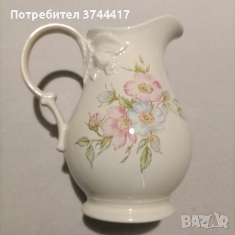 Рядка Находка ST MICHAEL-MARKS AND SPENSERS Винтаж красив флорален дизайн на роза-декоративна кана , снимка 9 - Вази - 45198166