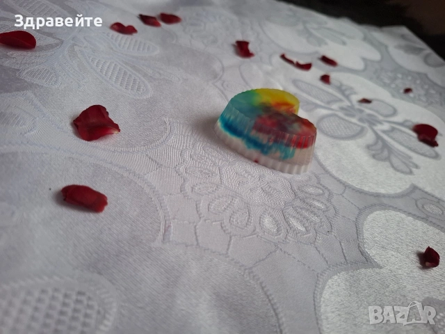 Бюджетни красиви глицеринови хипоалургенни сапунчета, снимка 15 - Декорация за дома - 53348499