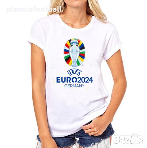 Фен тениски EURO 2024 GERMANY!Футболни фен Тениски с логото на ЕВРО 2024!, снимка 2 - Фен артикули - 46206416