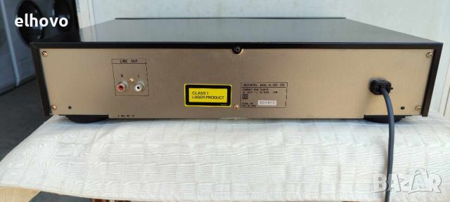 CD player Sony CDP-550, снимка 4 - Аудиосистеми - 46271652