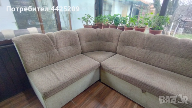 Ъглов диван, снимка 5 - Дивани и мека мебел - 53443657