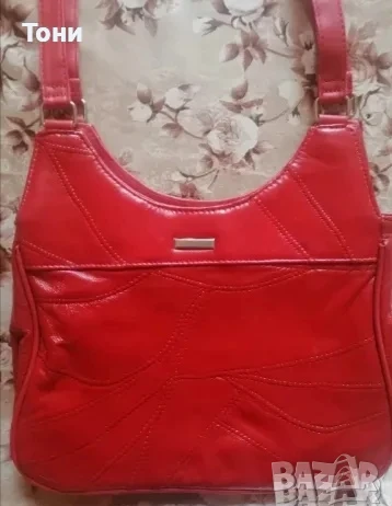 Нова Кожена Дамска Чанта , снимка 8 - Чанти - 51081798