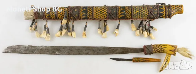 Меч Борнео, Мандау- 53см., снимка 11 - Ловно оръжие - 49625545