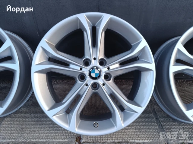 Оригинални джанти 18 ' цола 5x112 БМВ/ BMW Х3 Х4 G01 G02 + сензори, снимка 9 - Гуми и джанти - 51376481