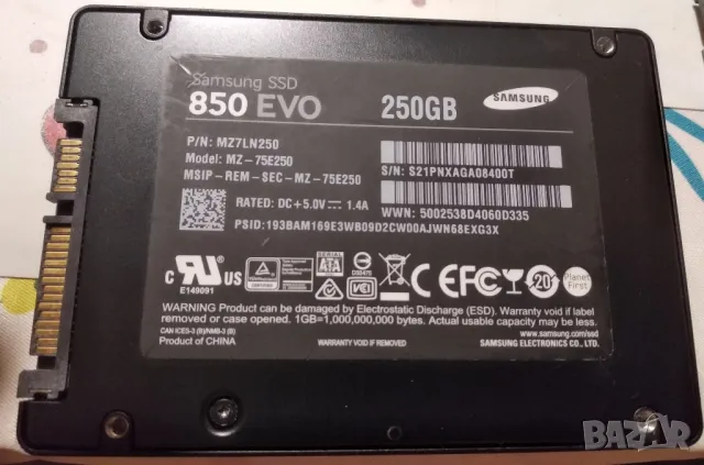 Употребявани SSD, M2 SSD, NVMe SSD, снимка 5 - Части за лаптопи - 36052085