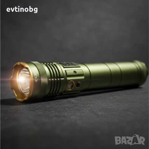 Трицветен Led фенер COBA CB-G905 — мощен с TG-Wick 3000M, снимка 2 - Прожектори - 53785861