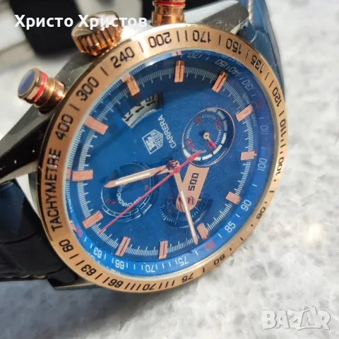 Мъжки луксозен часовник TAG HEUER Carrera 50 th Anniversary Limited Edition , снимка 4 - Мъжки - 47149562