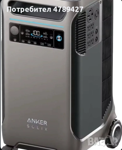 HOT SALE Anker SOLIX -F3800 Portable -Generator- Power Station with 400W Solar Panel, снимка 3 - Генератори - 54128806