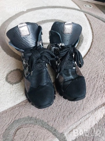 спортно елегантни дамски боти от естествена кожа, снимка 4 - Дамски боти - 52659135