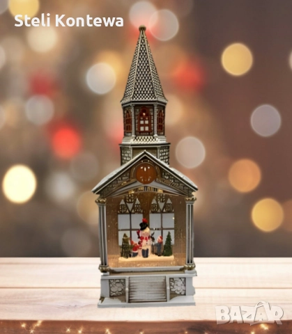 Коледна декорация със снежен човек, снимка 4 - Декорация за дома - 52408307