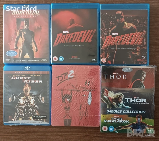 Филми на Blu Ray - Дедпул 2, Батман, Джеймс Бонд, Тор, Петък 13, снимка 3 - Blu-Ray филми - 29320765