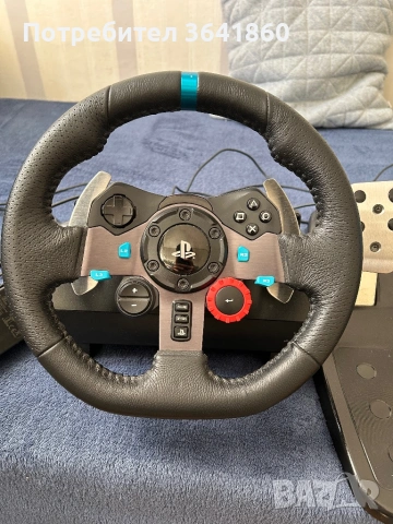 Logitech G29 + Shifter с Гаранция , снимка 2 - Аксесоари - 53693816