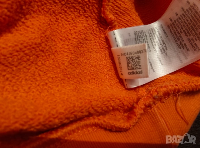 Оригинален суичър ADIDAS Originals True Orange, снимка 7 - Суичъри - 53008254