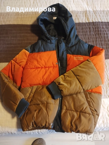 Зимно яке за момче 9-10г 140см