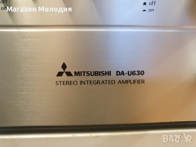 Усилвател Mitsubishi DA-U630 В отлично техническо и визуално състояние.   Спецификации. Изходна мощн, снимка 6 - Ресийвъри, усилватели, смесителни пултове - 48102335