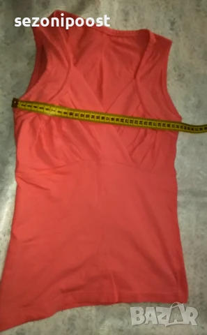 💖👠💖Дамски нови летни топове в цвят корал-С,М,Л💖👠💖, снимка 1