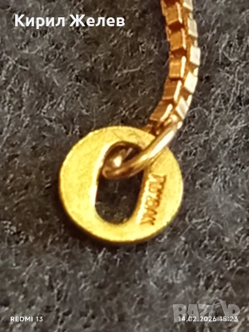 Стилна верижка плетка тип Тондо много красив стилен дизайн 27316, снимка 2 - Колиета, медальони, синджири - 53476126