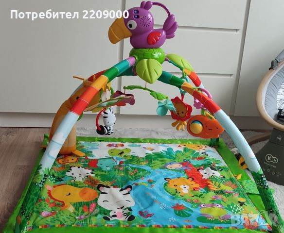 Музикална активна гимнастика FisherPrice , снимка 2 - Музикални играчки - 46817553