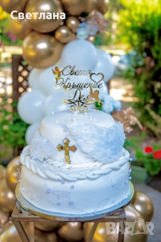 Декорация за бутофорна торта - ангелски крила, снимка 3 - Други - 51452029