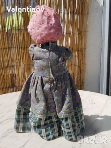 Старинна музикална кукла- баба, снимка 4 - Кукли - 45616786