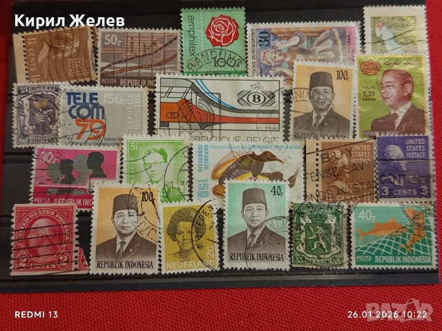 Стари пощенски марки от цял свят смесени СВЕТОВНИ ЛИДЕРИ за КОЛЕКЦИЯ 52035