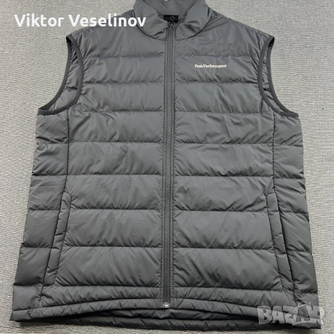 Peak Performance Мъжка Жилетка Гъши Пух 2XL Черна Down Vest