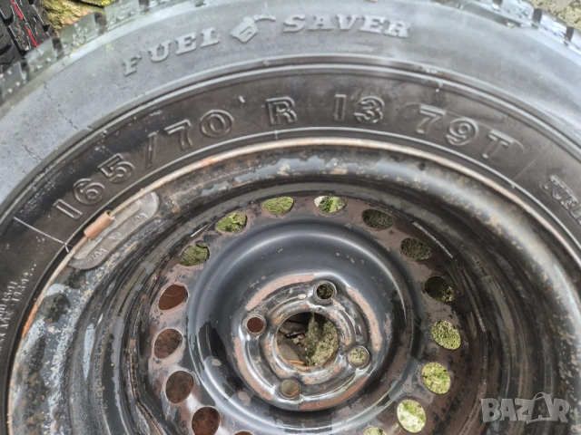 Летни гуми с джанти 165/70/13, снимка 3 - Гуми и джанти - 54015446