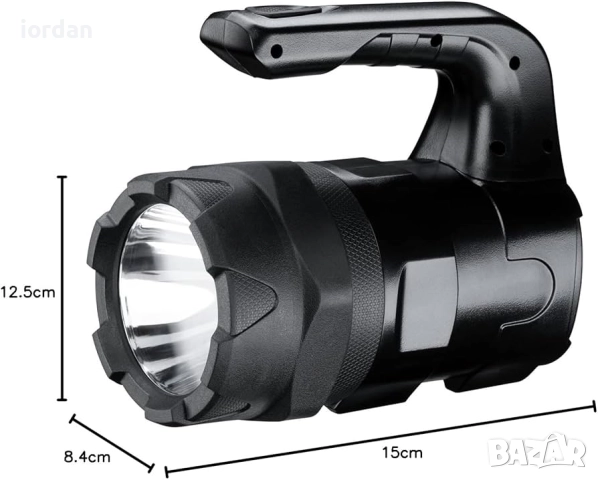 Фенер VARTA Indestructible BL20 PRO с 6 батерии АА