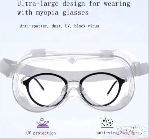 От Англия! Предпазни очила Защитни очила Удароустойчиви очила Водоустойчиви очила Защита от прах, снимка 8 - Други - 52023115
