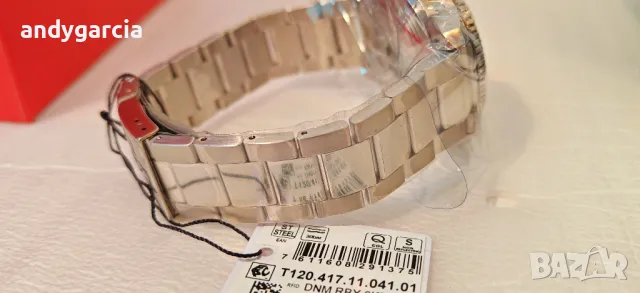  TISSOT SEASTAR 1000 CHRONOGRAPH T120.417.11.041.01 ЧИСТО НОВ часовник с хронограф , снимка 10 - Мъжки - 50030181