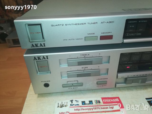 AKAI X2 MADE IN JAPAN-ВНОС SWISS 0707241854, снимка 7 - Ресийвъри, усилватели, смесителни пултове - 46503389