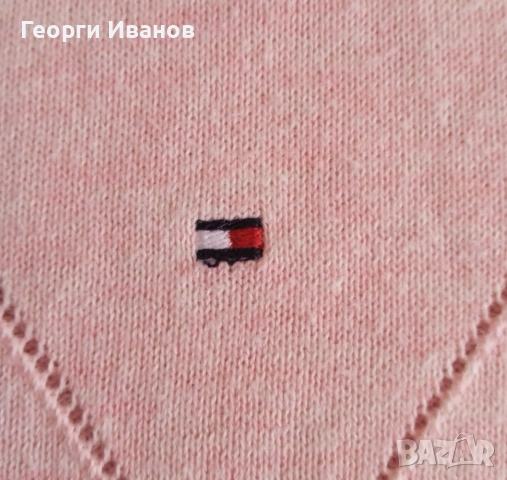 2за1 SPRING SALE TOMMY HILFIGER XL Plaid Shirt+V-Neck Sweater риза+топ пуловер КАТО НОВИ, снимка 15 - Ризи - 53708514