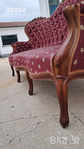 Диван ретро масив, снимка 3 - Дивани и мека мебел - 52132177