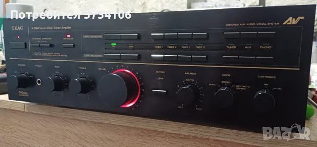 TEAC A-919AV, снимка 7 - Ресийвъри, усилватели, смесителни пултове - 47090037