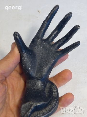 чугунена скулптура ръка , снимка 3 - Статуетки - 45700274
