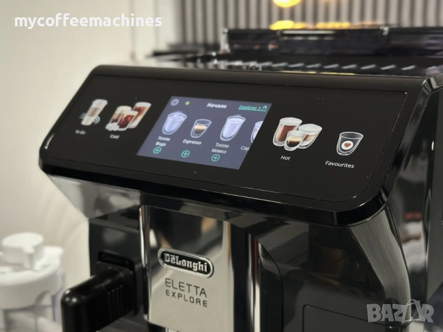 Кафемашина DeLonghi Eletta Explore, снимка 14 - Кафемашини - 53783767
