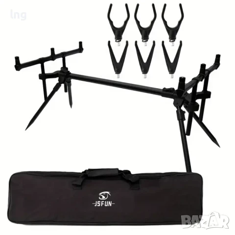 Стойка за Риболов JSFUN  – Идеални за Шарански Риболов!, снимка 2 - Такъми - 50927773